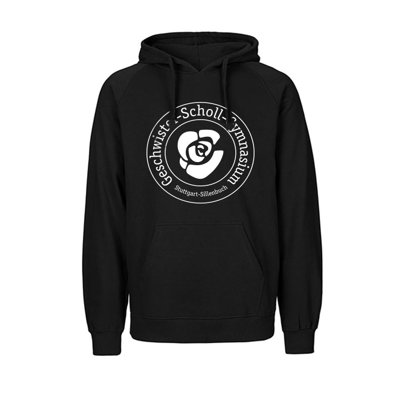 Schwarzer Jungen Hoodie Classic, Geschwister-Scholl-Gymnasium