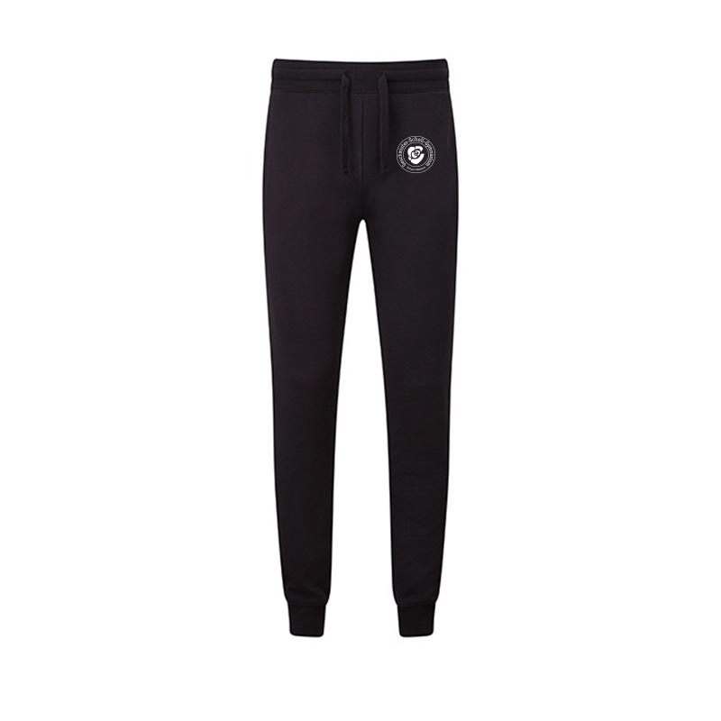Schwarze Unisex Jogginghose, Größe S