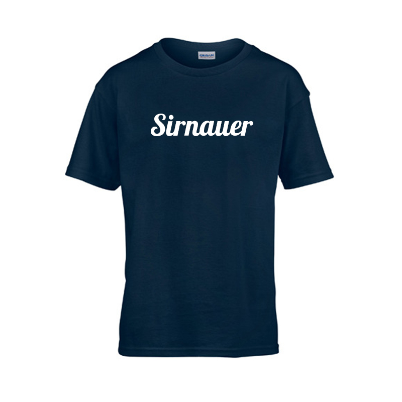 Kinder T-Shirt Sirnauer Navy, Größe 104/110.