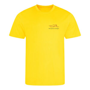Gelbes Aktiv Shirt Kinder, XS.